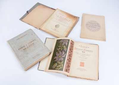 Lot 325 - Italian and French lace books