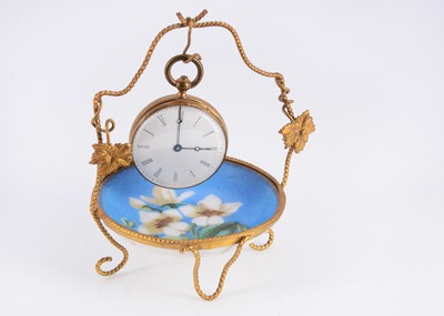Lot 419 - A rare 19th century toy pocket watch purse