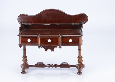 Lot 475 - An 19th century doll’s Duchess side table