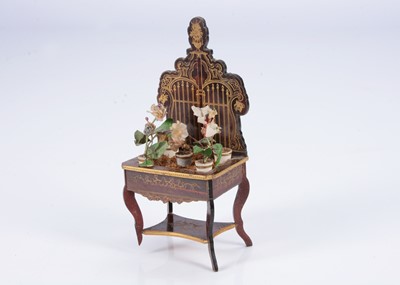 Lot 584 - A rare 19th century Kestner Waltershausen dolls’ house planter