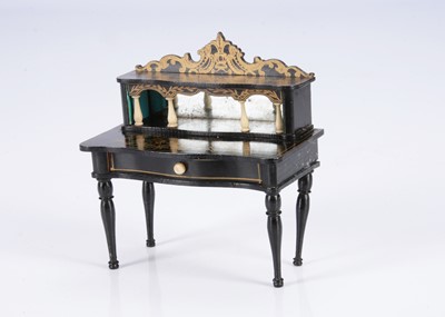 Lot 585 - An 19th century Kestner Waltershausen dolls’ house desk