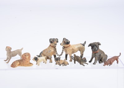 Lot 637 - Dogs for the dolls’ house