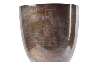 Lot 7 - An Edward VII presentation cup