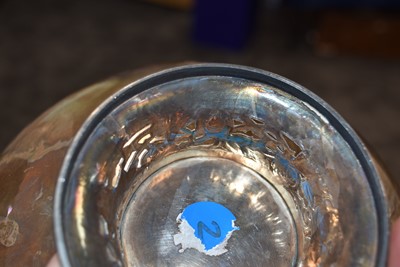 Lot 23 - A George V/George VI silver presentation rose bowl