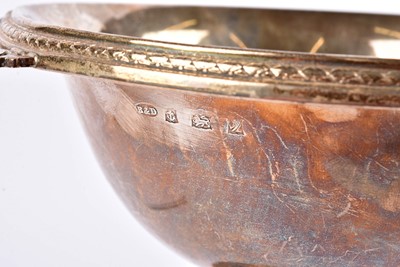 Lot 29 - An Elizabeth II silver twin handled presentation rose bowl
