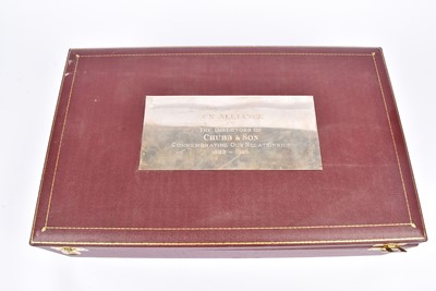 Lot 48 - A cased presentation Asprey canteen of cutlery