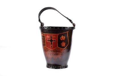 Lot 56 - A 19th Century leather London Assurance fire bucket