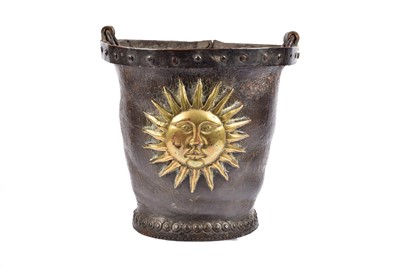 Lot 59 - A 19th Century leather Sun Fire Office fire bucket