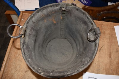 Lot 59 - A 19th Century leather Sun Fire Office fire bucket