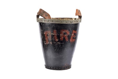 Lot 60 - A 19th Century leather Fire bucket