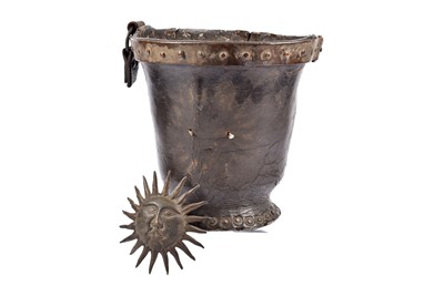 Lot 64 - A 19th Century leather Sun Fire Office fire bucket