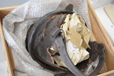 Lot 65 - A collection of five 19th Century fire buckets