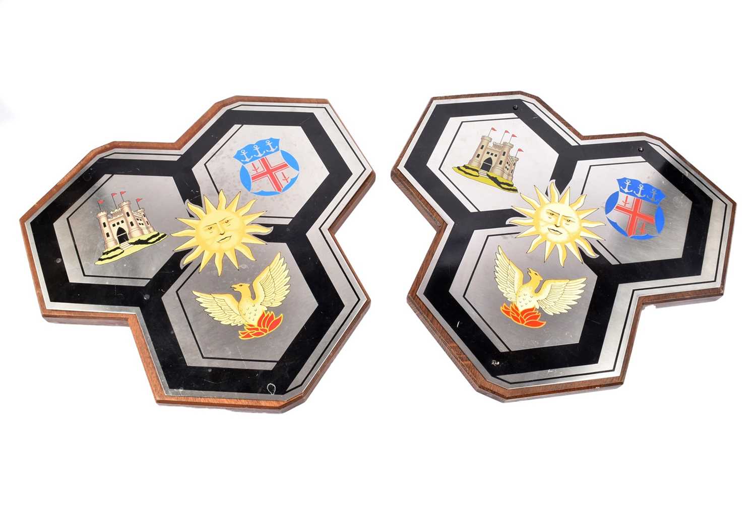 Lot 72 - Two Sun Alliance brushed aluminium signs