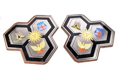 Lot 72 - Two Sun Alliance brushed aluminium signs