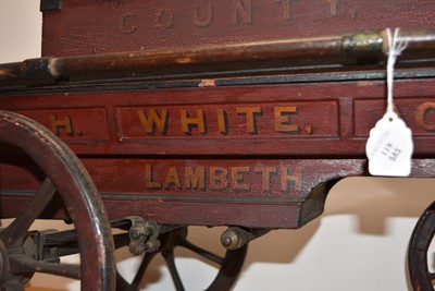 Lot 118 - An early 19th Century model fire engine