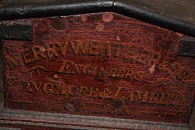 Lot 118 - An early 19th Century model fire engine