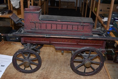 Lot 118 - An early 19th Century model fire engine