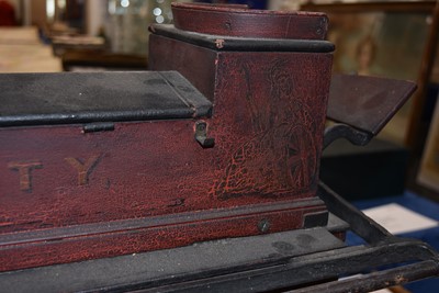 Lot 118 - An early 19th Century model fire engine