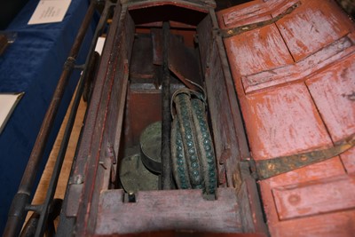 Lot 118 - An early 19th Century model fire engine