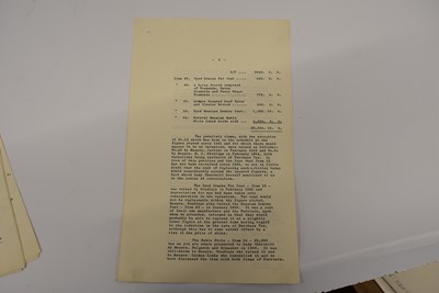 Lot 224 - A collection of paperwork relating to Winston Churchill