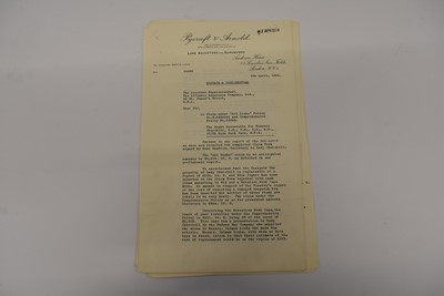 Lot 224 - A collection of paperwork relating to Winston Churchill