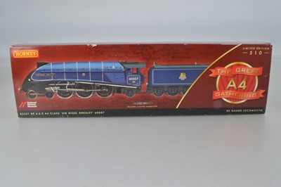 Lot 6 - Hornby (China) boxed 00 Gauge The Great Gathering  R3201 BR blue 60007 'Sir Nigel Gresley' Locomotive and Tender Ltd Ed