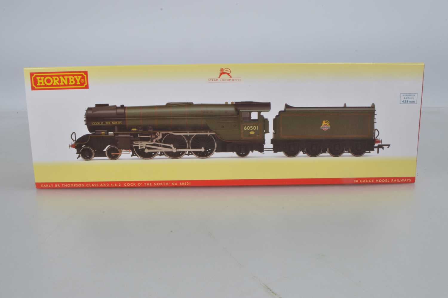 Lot 11 - Hornby (China) boxed 00 Gauge R3830 BR green Thompson Class A2/2 60501 'Cock of the North' Locomotive and Tender