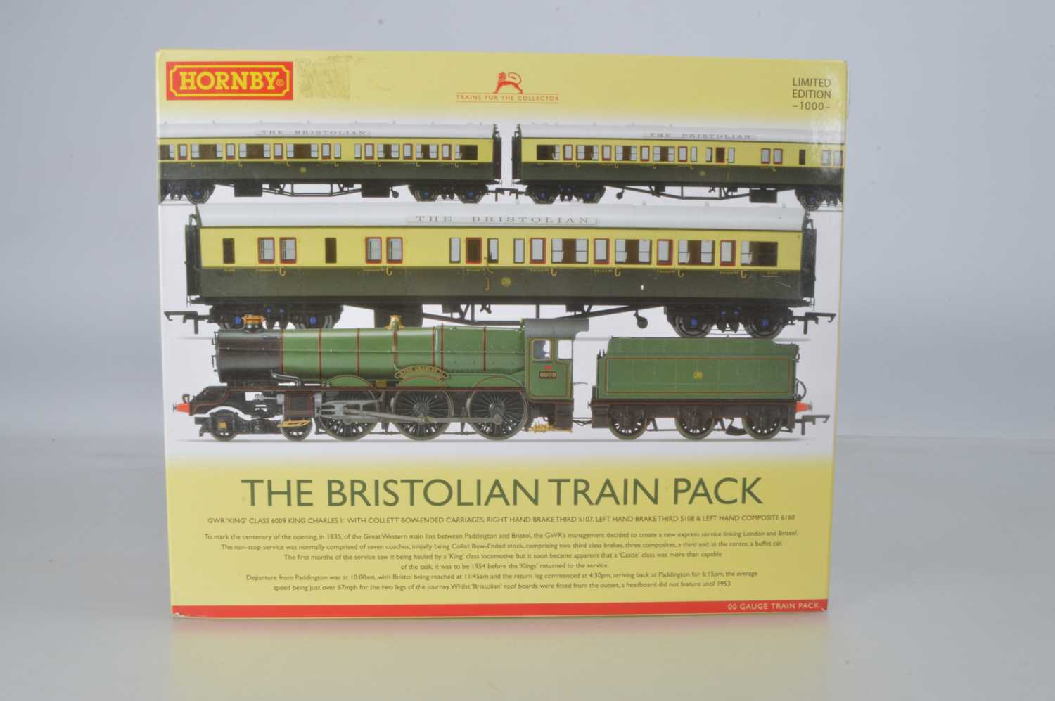 Lot 24 - Hornby (China) boxed 00 Gauge Limited Edition R3401 The Bristolian Train Pack