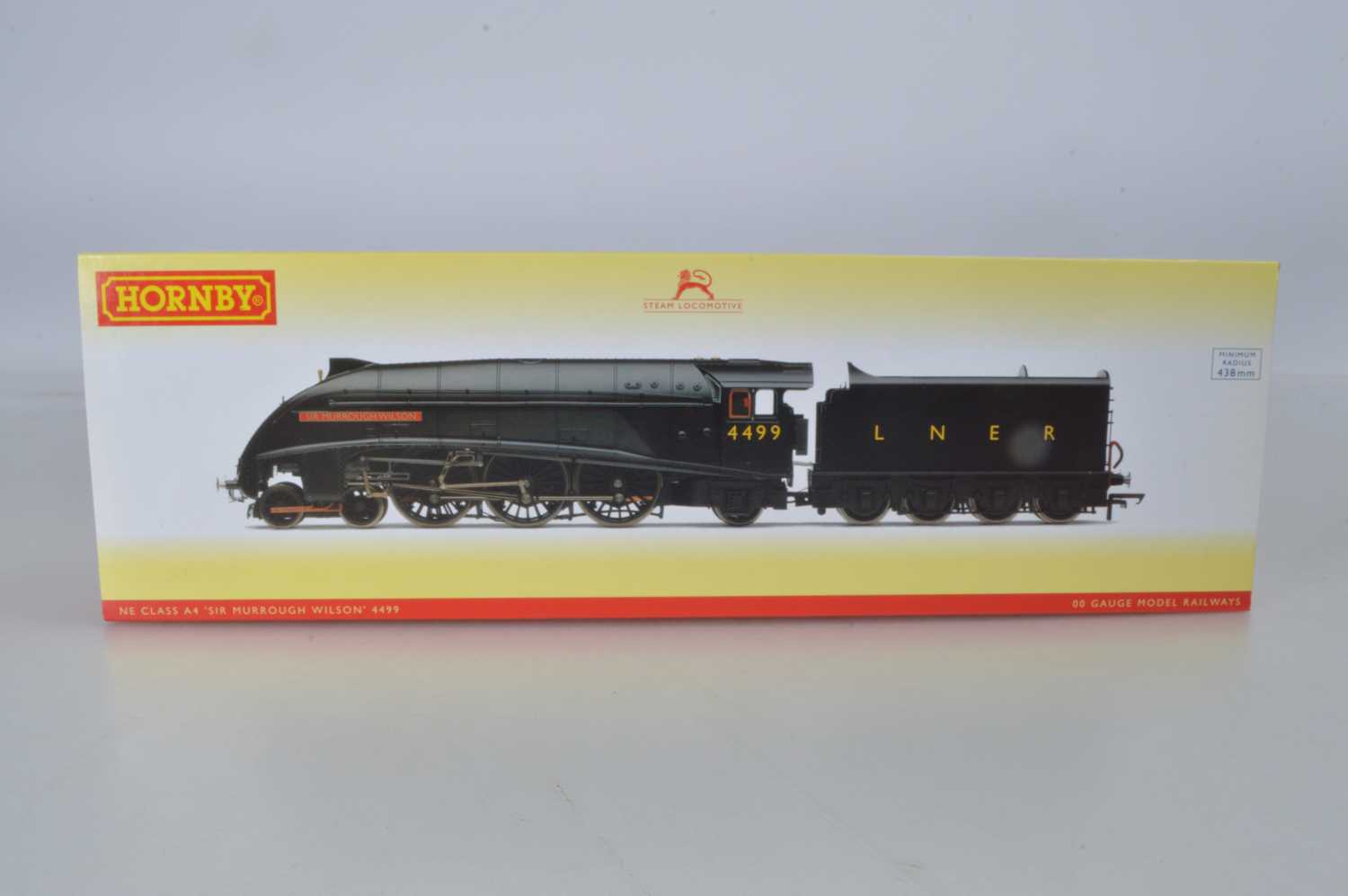 Lot 50 - Hornby (China) boxed 00 Gauge R3441 LNER black Class A4 4499 'Sir Murrough Wilson' Locomotive and Tender