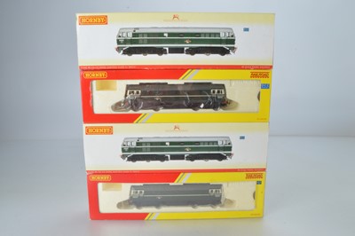 Lot 89 - Hornby (China) boxed 00 Gauge BR green Class 31 and Class 33 Diesel Locomotives (4)