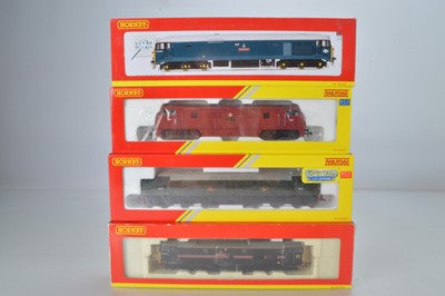 Lot 90 - Hornby (China) boxed 00 Gauge BR and Fragonset Diesel Locomotives (4)