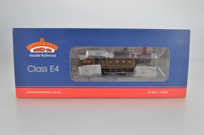 Lot 198 - Bachmann for Model Rail boxed 00 Gauge 35-075 LBSC umber Class E4 579 Tank Locomotive