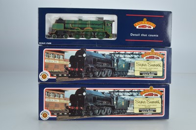 Lot 200 - Bachmann boxed 00 Gauge Southern green Lord Nelson Class 4-6-0 Locomotives and Tenders (3)