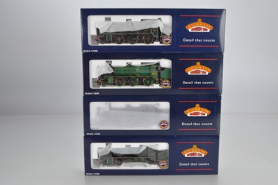 Lot 203 - Bachmann boxed 00 Gauge Southern green N Class 2-6-0 Locomotives and Tenders (4)