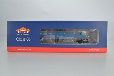 Lot 222 - Bachmann boxed 00 Gauge 31-676 BR blue Type AL5 E3058 Electric Locomotive