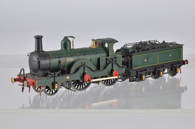 Lot 248 - 00 Gauge Kitbuilt Midland Railway green Kirtley Class 2-4-0 No 815