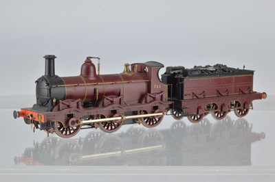 Lot 251 - 00 Gauge Kitbuilt Midland Railway maroon 0-6-0 Class 1F No 711 Locomotive and Tender