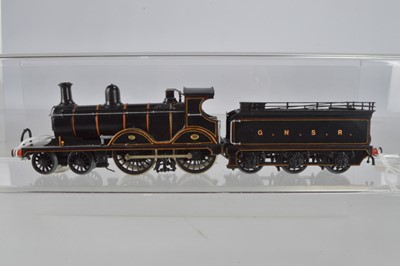 Lot 256 - 00 Gauge Kitbuilt Great North of Scotland Railway GNSR lined black 4-4-0 Class T No 112 Locomotive and Tender