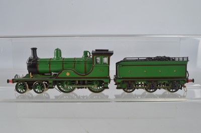 Lot 257 - 00 Gauge Kitbuilt Great North of Scotland Railway GNSR lined green  4-4-0 Class T No 49 Locomotive and Tender