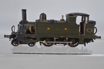 Lot 261 - 00 Gauge Kitbuilt Highland Railway plain dark green  4-4-0T No 59 Jones Tank Locomotive