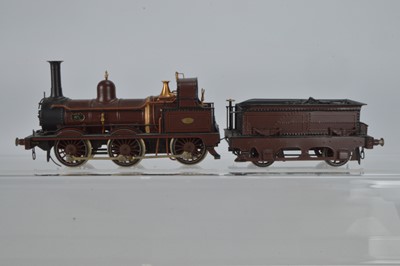 Lot 265 - 00 Gauge Kitbuilt Furness Railway deep crimson Class D1 0-6-0 No 45 Locomotive and tender