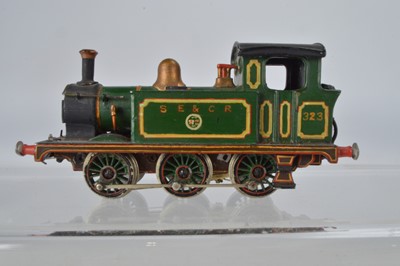 Lot 272 - 00 Gauge Kitbuilt South Eastern and Chatham Railway SECR lined green P Class 0-6--0 No 323 Tank  Locomotive