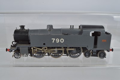 Lot 274 - 00 Gauge Kitbuilt South Eastern and Chatham Railway SECR plain grey K Class 2-6-4T No 790 Tank Locomotive