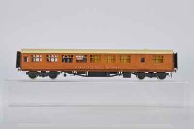 Lot 290 - Lawrence Scale Models OO Gauge kitbuilt BSL LNER Teak Buffet Car