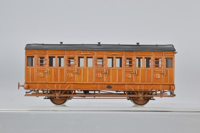 Lot 294 - OO Gauge kitbuilt North London Railway 4-wheel All Third Passenger Coach