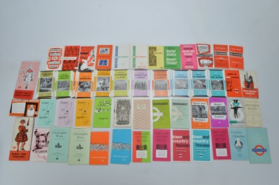 Lot 332 - 1950s London Transport Information Leaflets/Pamphlets (85)