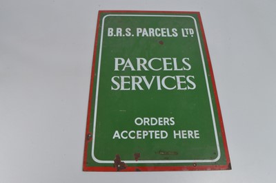 Lot 388 - British Road Services BRS Enamel Sign