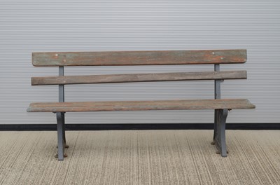 Lot 395A - An original GWR Station bench
