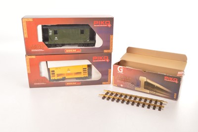 Lot 397 - Piko G Gauge Rolling stock & Track (3)
