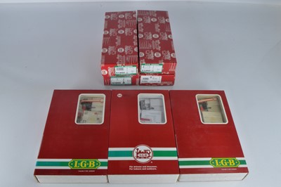 Lot 404 - LGB G Gauge Electric Signals (7)
